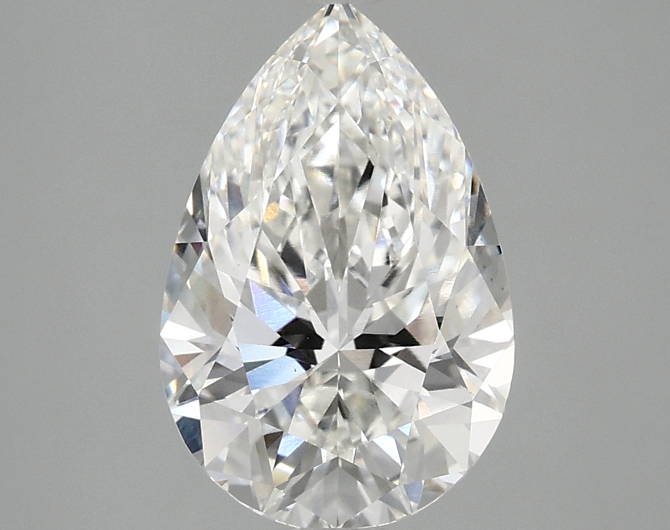 2.58 Carat Pear Cut Lab Diamond