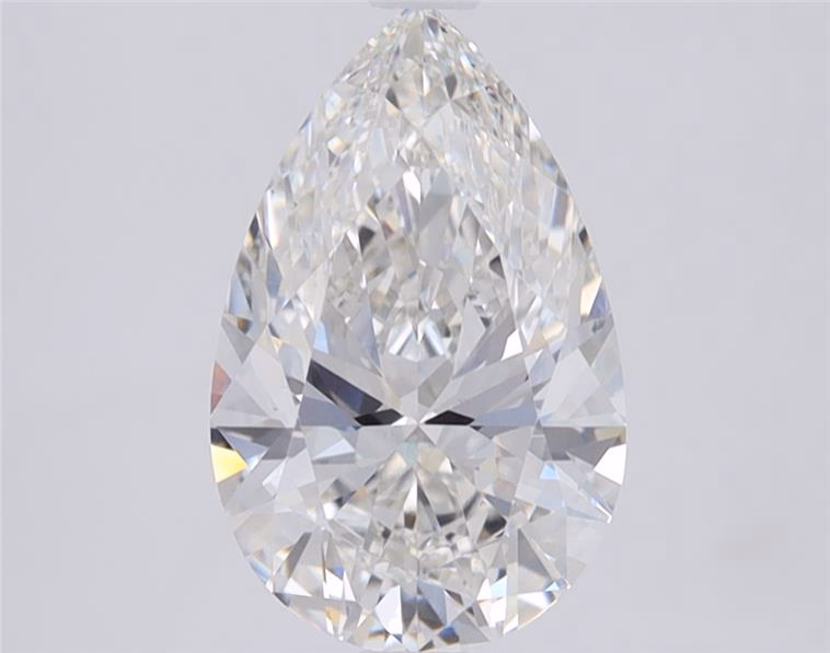 1.37 Carat Pear Cut Lab Diamond