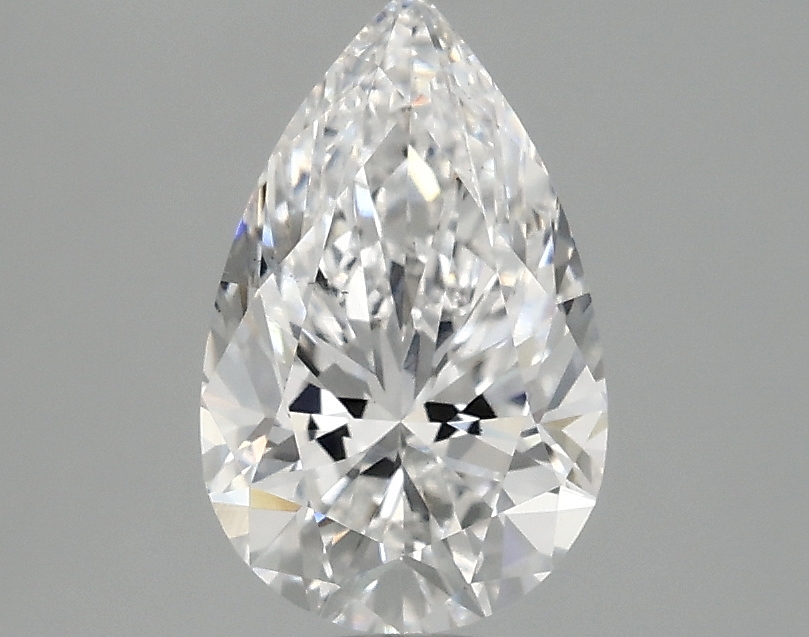 1.37 Carat Pear Cut Lab Diamond