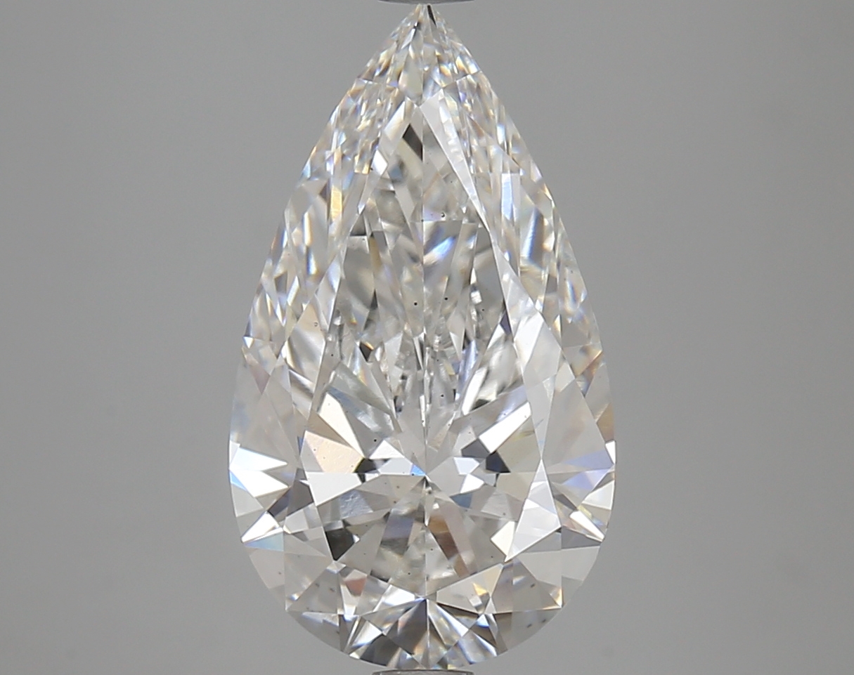 4.47 Carat Pear Cut Lab Diamond