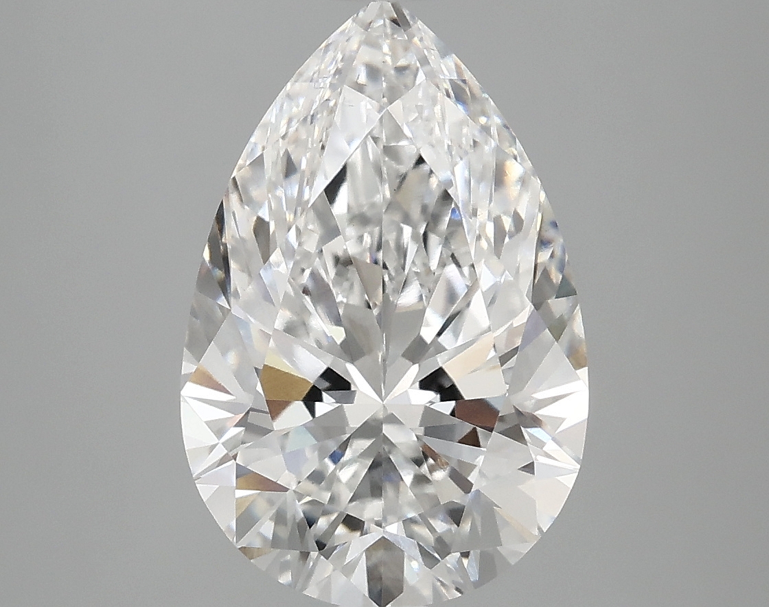 4.07 Carat Pear Cut Lab Diamond