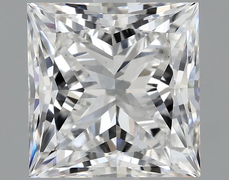1.9 Carat Princess Cut Lab Diamond