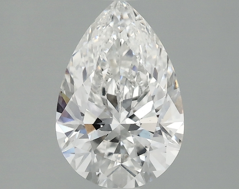 1.66 Carat Pear Cut Lab Diamond