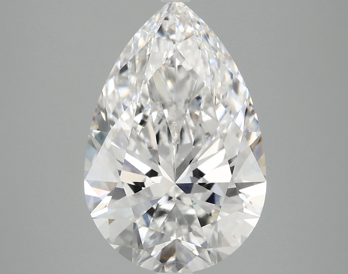 4.1 Carat Pear Cut Lab Diamond