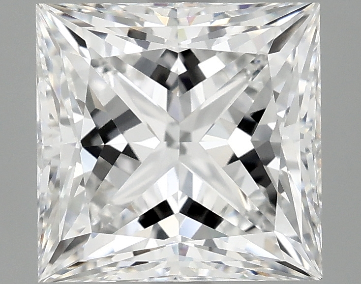 2.57 Carat Princess Cut Lab Diamond