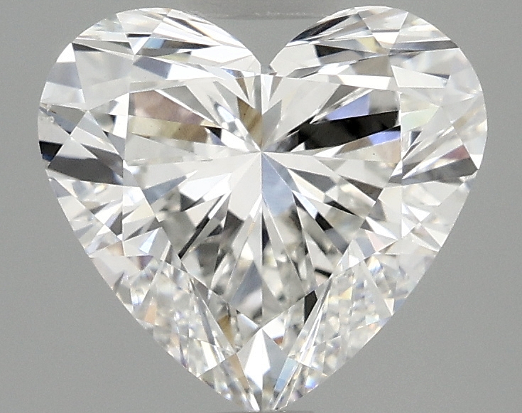 2.52 Carat Heart Cut Lab Diamond