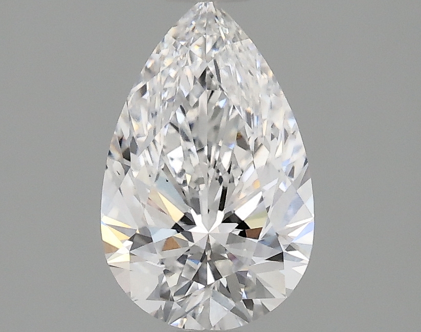 1.33 Carat Pear Cut Lab Diamond