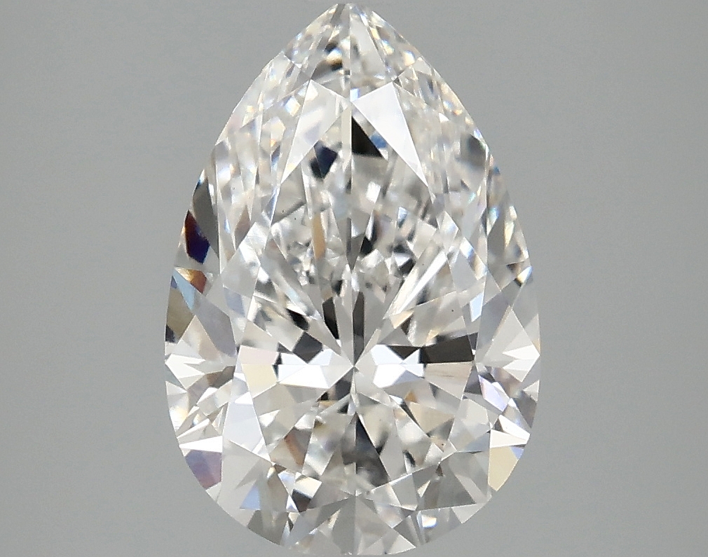 2.96 Carat Pear Cut Lab Diamond