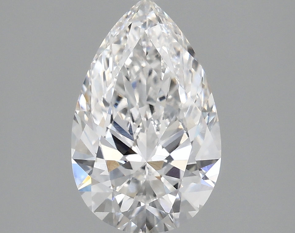 1.37 Carat Pear Cut Lab Diamond