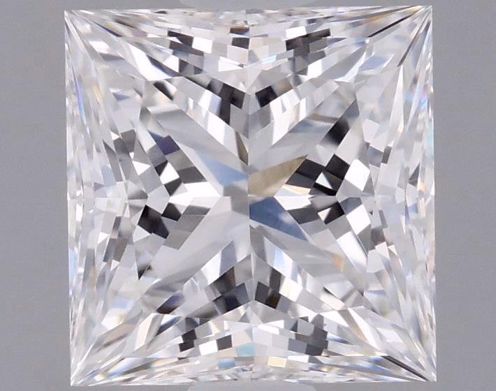 3.59 Carat Princess Cut Lab Diamond