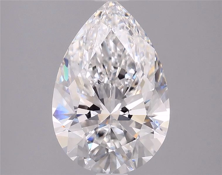 4.55 Carat Pear Cut Lab Diamond