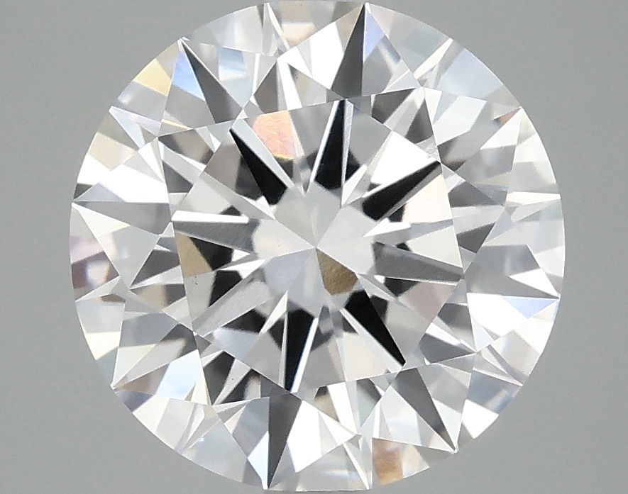 4.09 Carat Round Cut Lab Diamond
