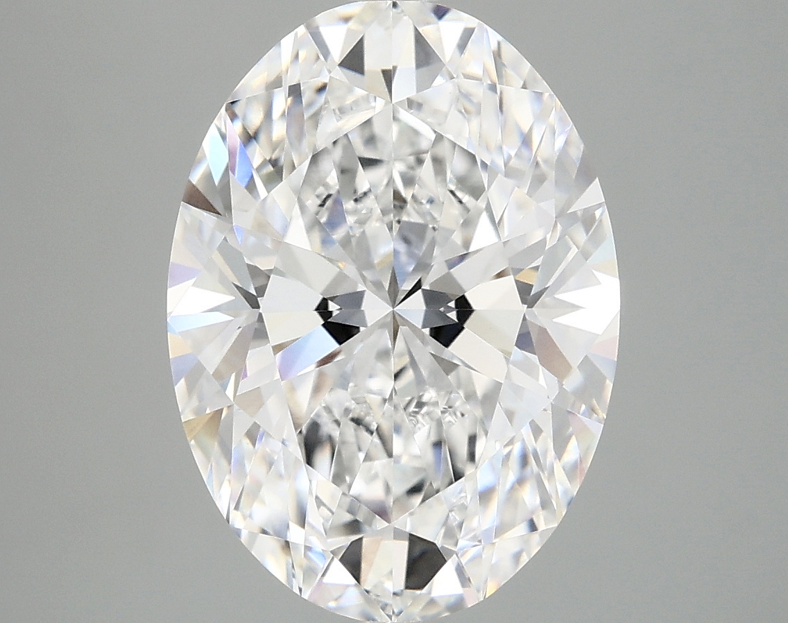 5.08 Carat Oval Cut Lab Diamond