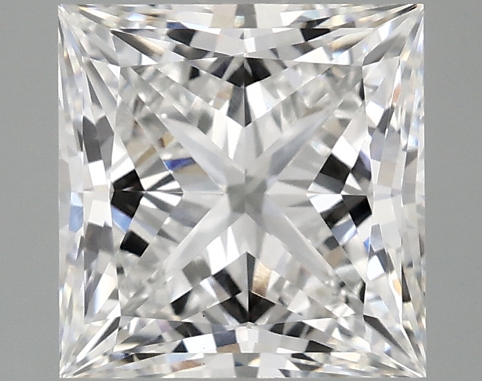 2.79 Carat Princess Cut Lab Diamond
