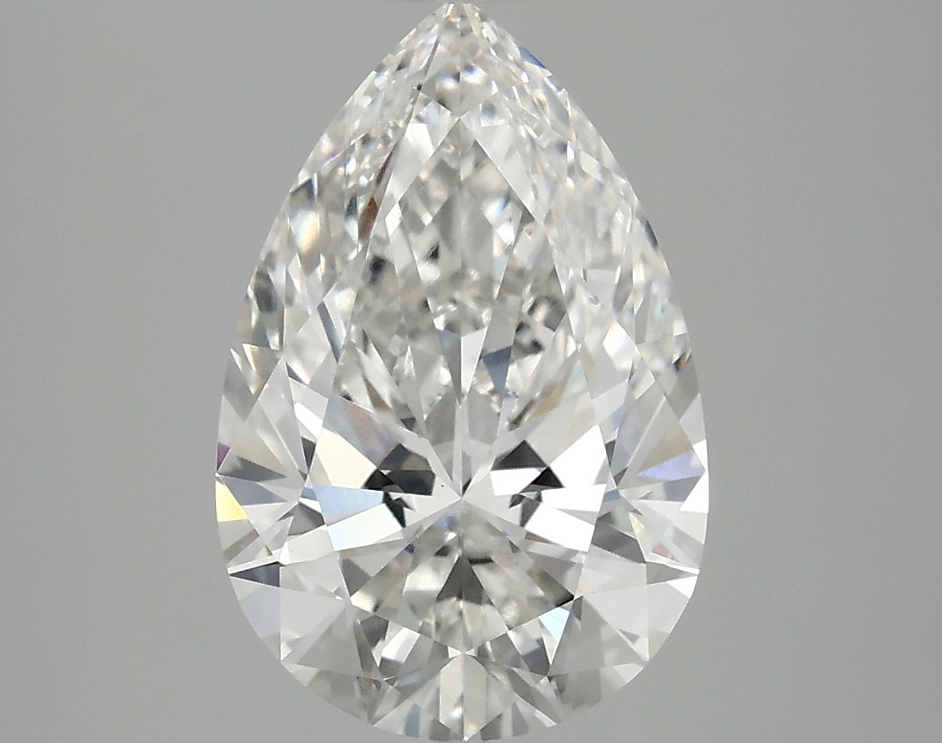 3.09 Carat Pear Cut Lab Diamond