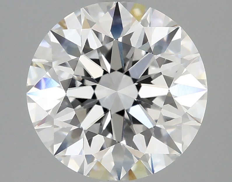 3.08 Carat Round Cut Lab Diamond