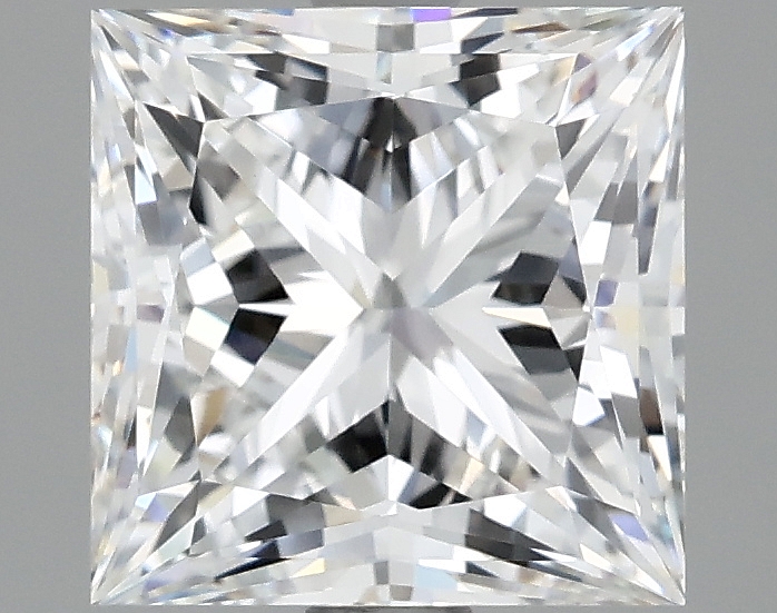 2.47 Carat Princess Cut Lab Diamond