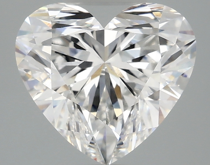 2.59 Carat Heart Cut Lab Diamond