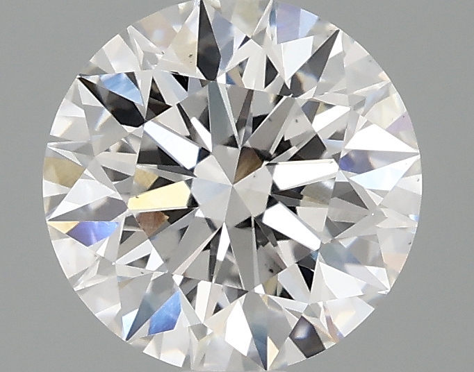 2.1 Carat Round Cut Lab Diamond