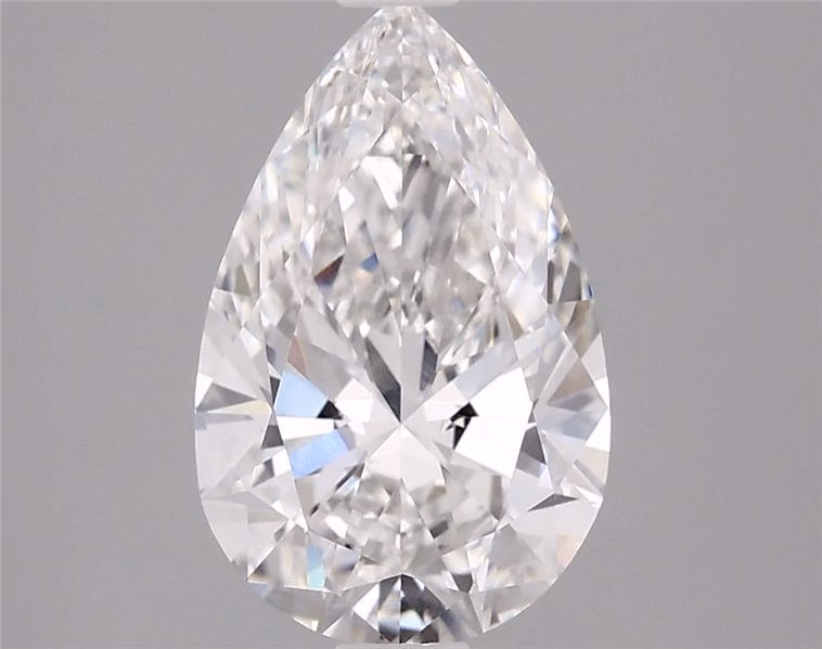 4.22 Carat Pear Cut Lab Diamond