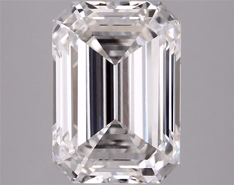 2.52 Carat Emerald Cut Lab Diamond