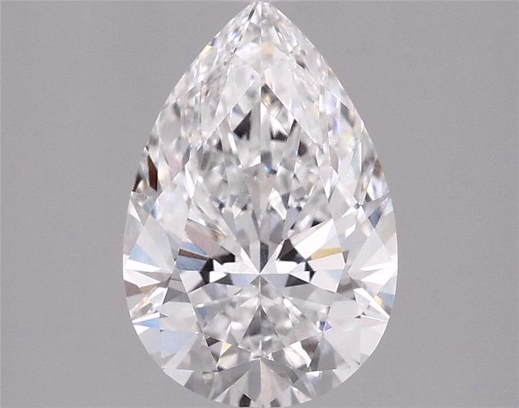2.74 Carat Pear Cut Lab Diamond