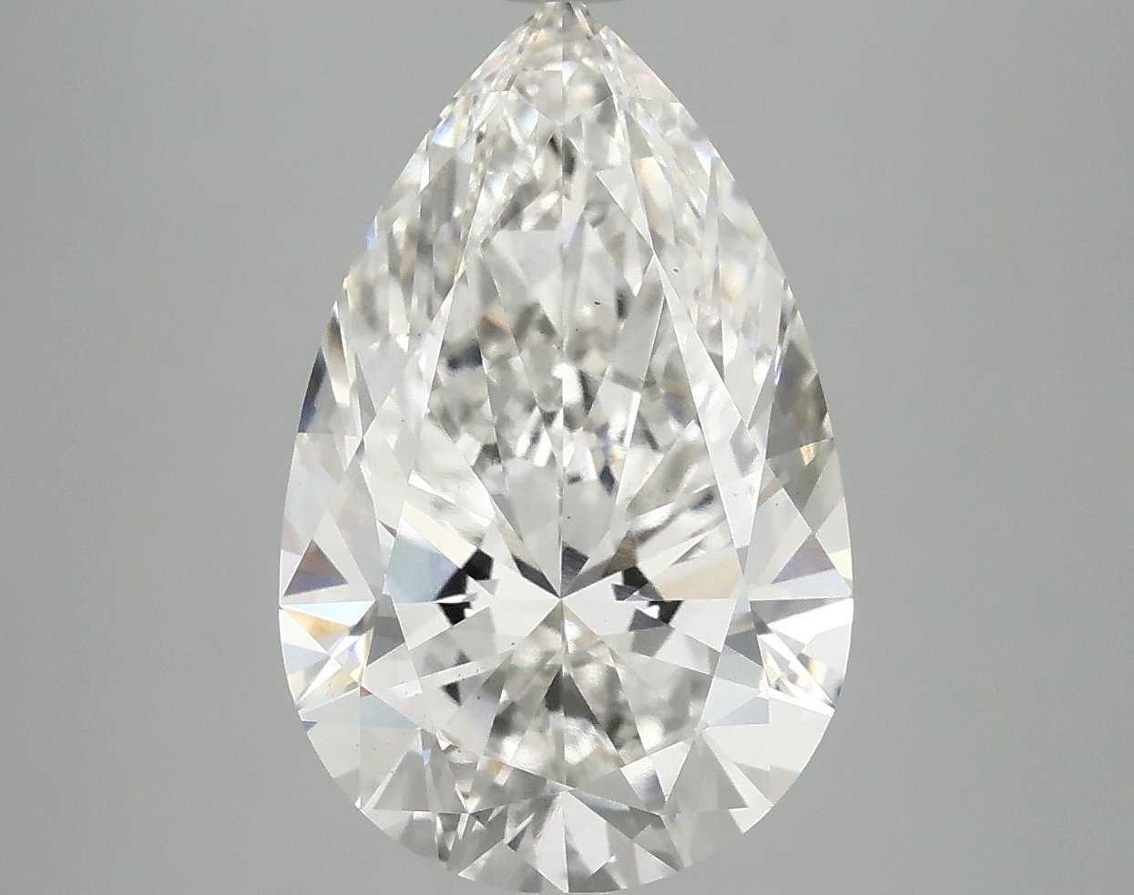 Pear 5.01ct F VS2