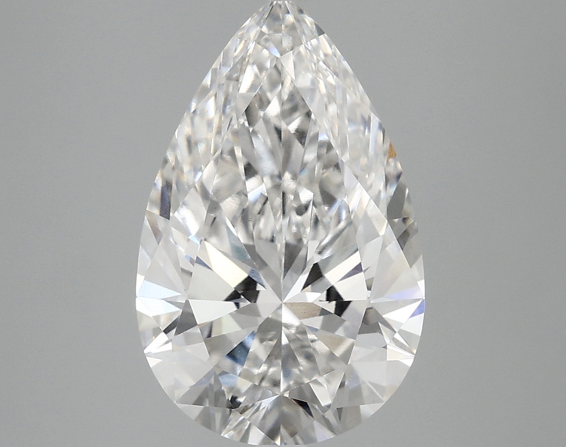 3.76 Carat Pear Cut Lab Diamond