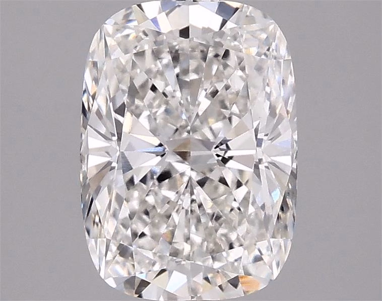 2.46 Carat Cushion Cut Lab Diamond