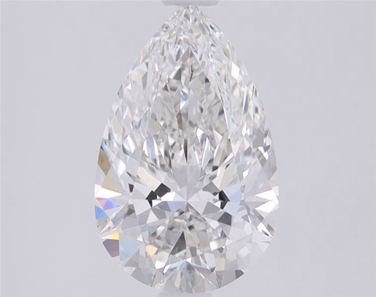 2.98 Carat Pear Cut Lab Diamond