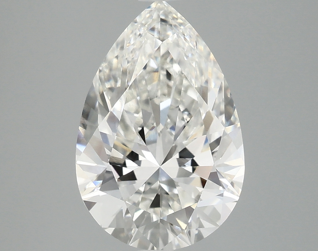 3.43 Carat Pear Cut Lab Diamond