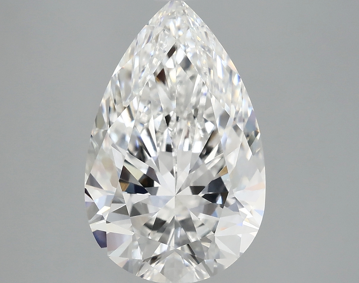 4.35 Carat Pear Cut Lab Diamond