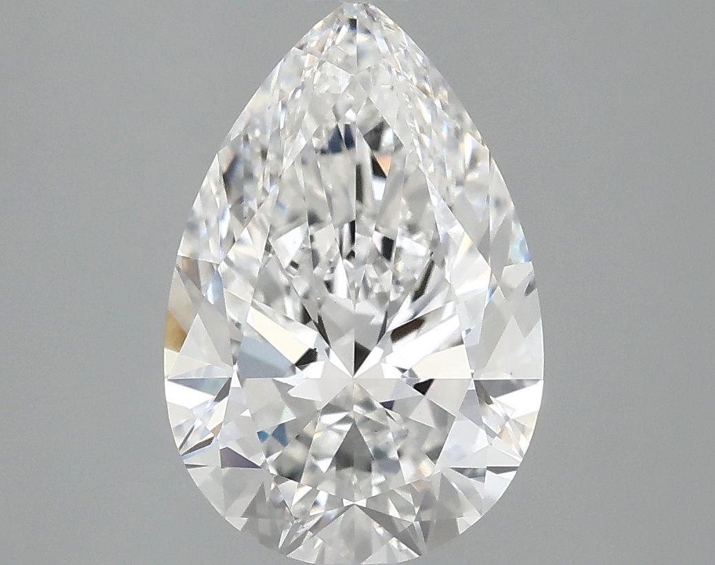 2.62 Carat Pear Cut Lab Diamond