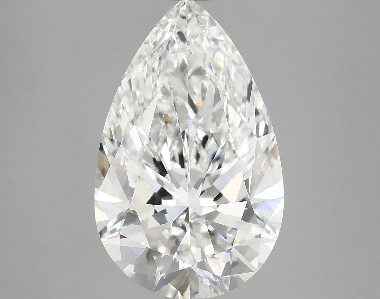 4.21 Carat Pear Cut Lab Diamond