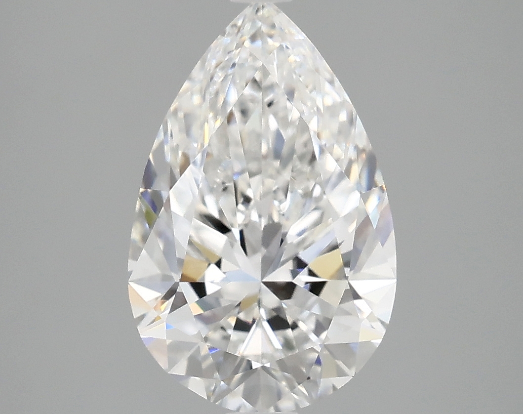 2.74 Carat Pear Cut Lab Diamond