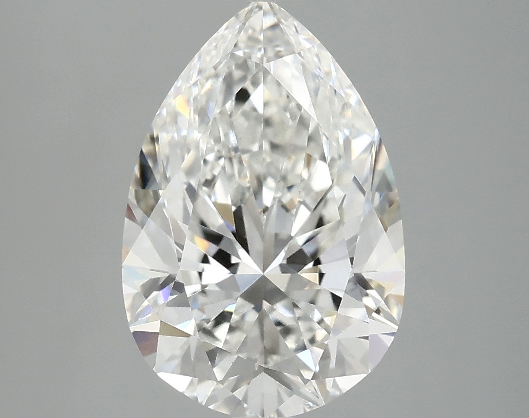 3.45 Carat Pear Cut Lab Diamond