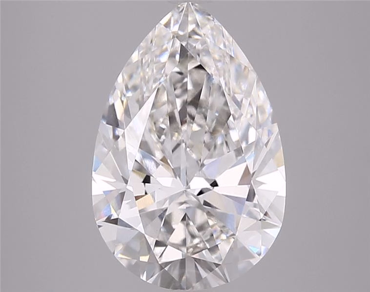 1.48 Carat Pear Cut Lab Diamond