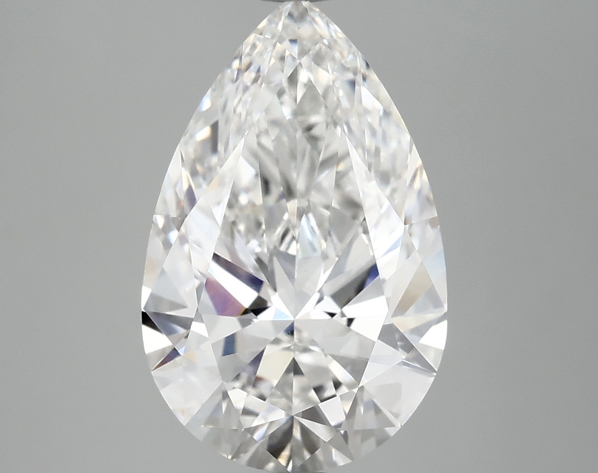 3.63 Carat Pear Cut Lab Diamond