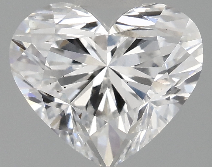 1.53 Carat Heart Cut Lab Diamond