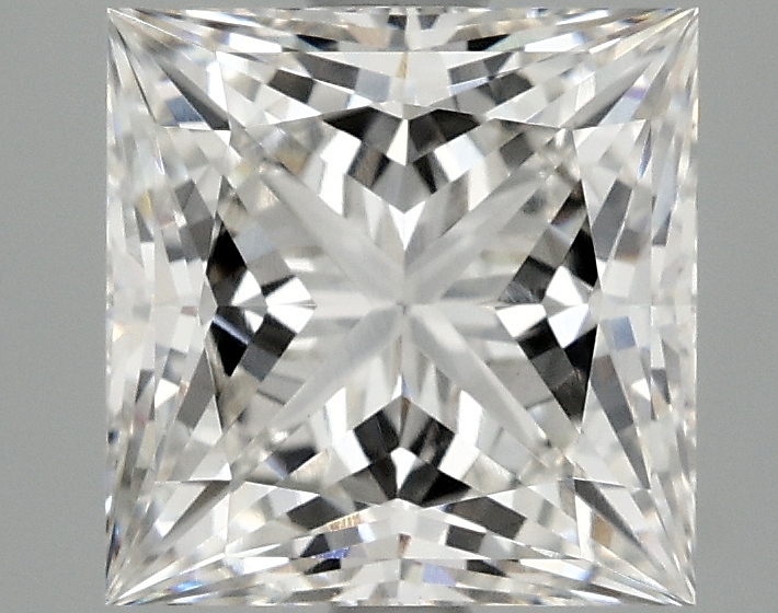 2.59 Carat Princess Cut Lab Diamond