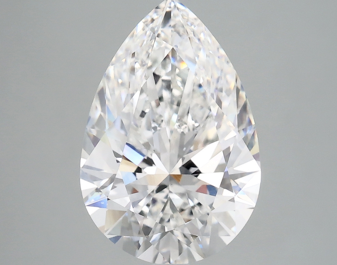 3.72 Carat Pear Cut Lab Diamond