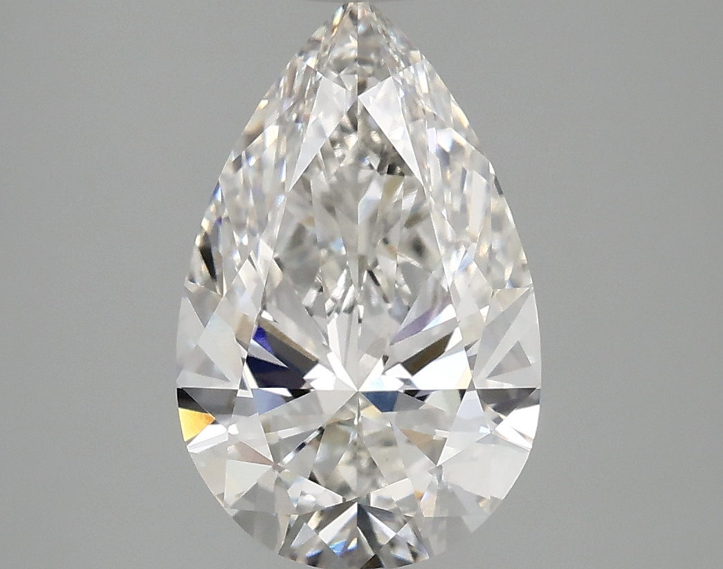 2.63 Carat Pear Cut Lab Diamond