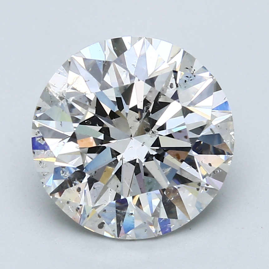 4.84 Carat Round Cut Natural Diamond