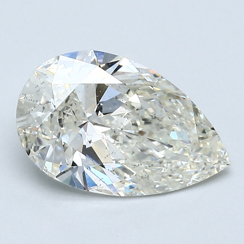 1.7 Carat Pear Cut Natural Diamond