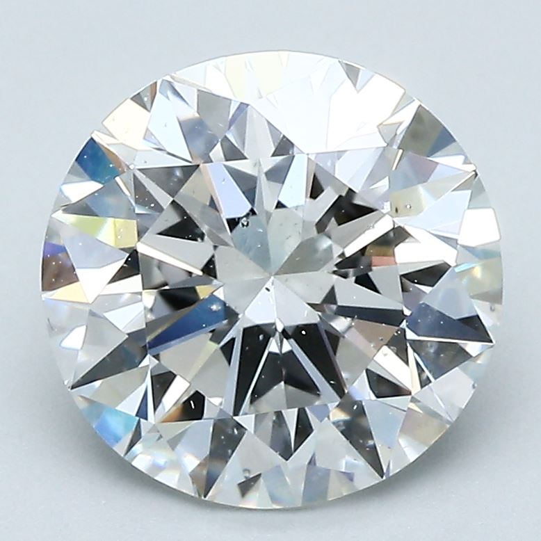 3 Carat Round Cut Natural Diamond