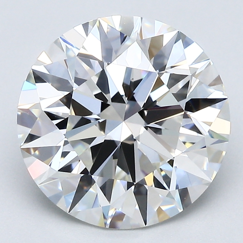 3.95 Carat Round Cut Natural Diamond