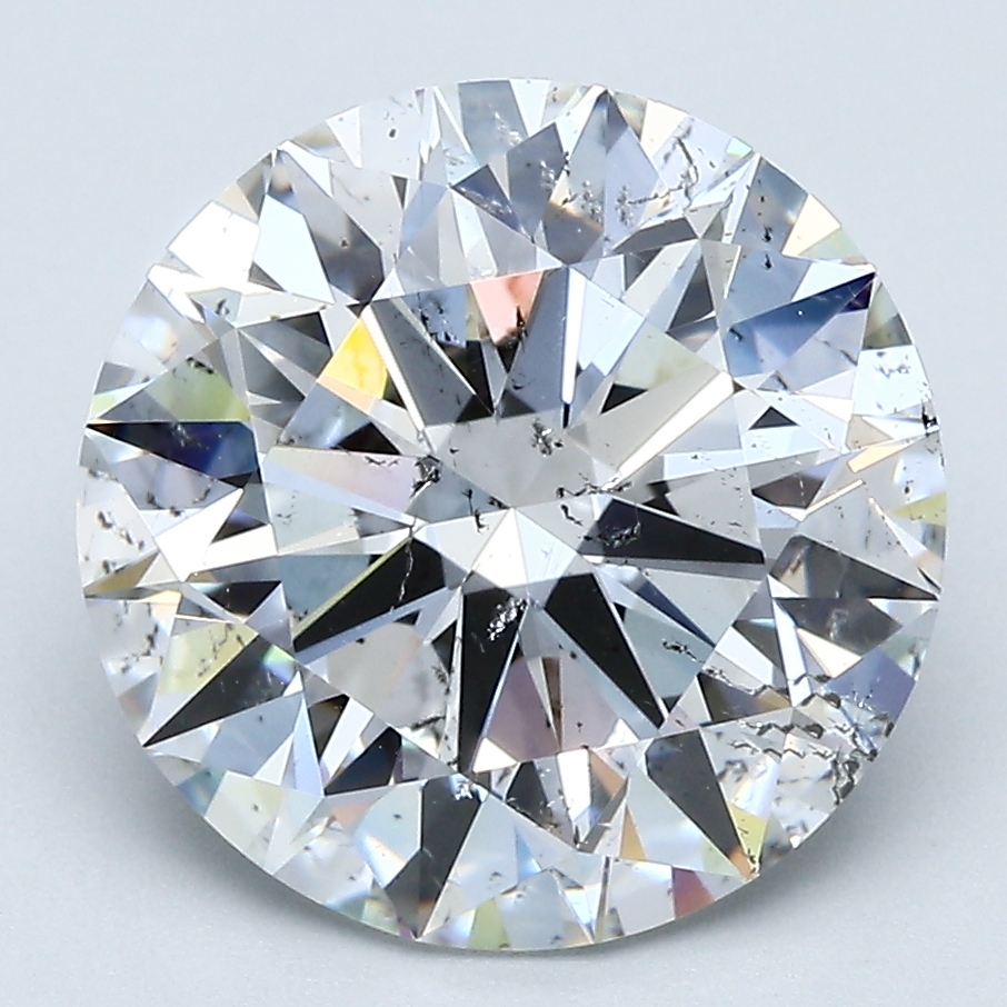 5.04 Carat Round Cut Natural Diamond