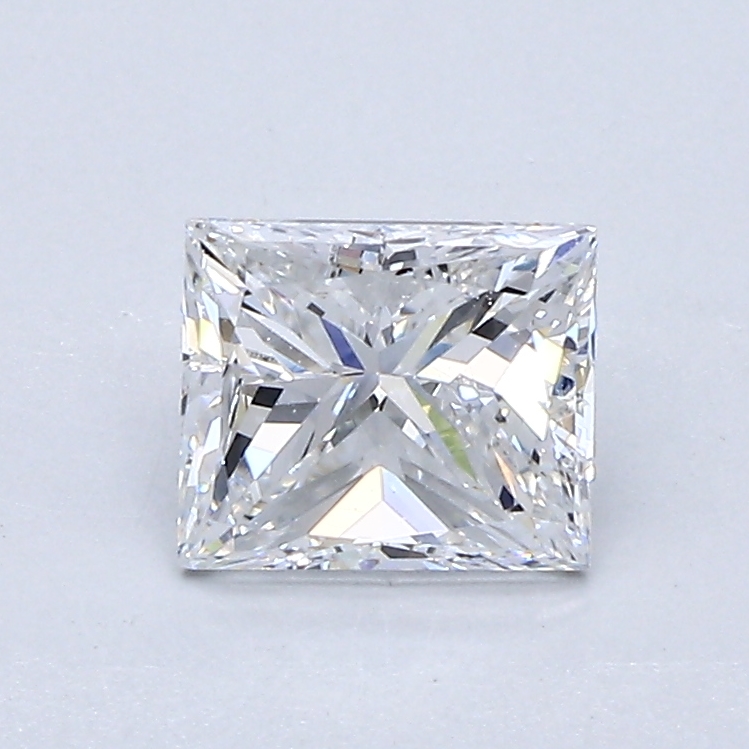 0.95 Carat Princess Cut Natural Diamond
