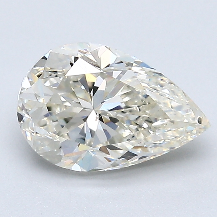 1.52 Carat Pear Cut Natural Diamond