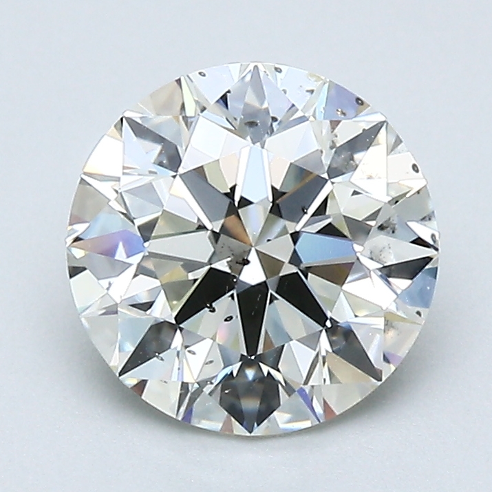 1.66 Carat Round Cut Natural Diamond